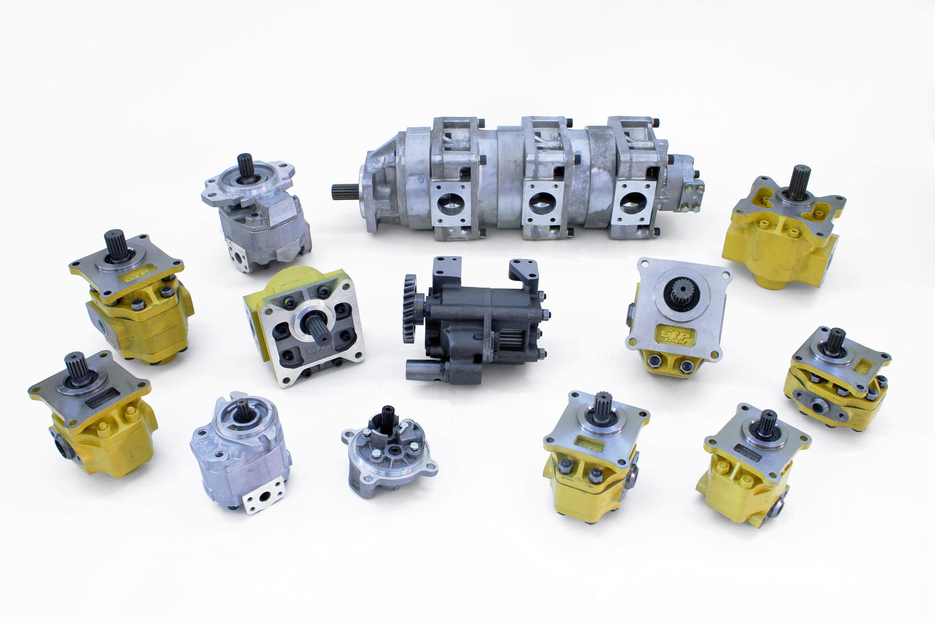 Komatsu hydraulic pump parts