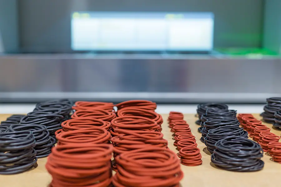 O-ring silicone, NBR, Viton